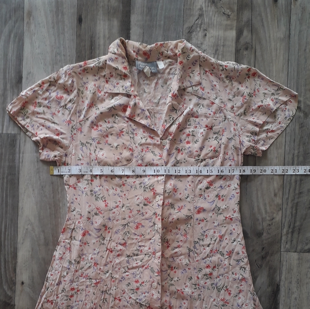 Carol Anderson Vintage Floral Dress - Picture 4 of 8